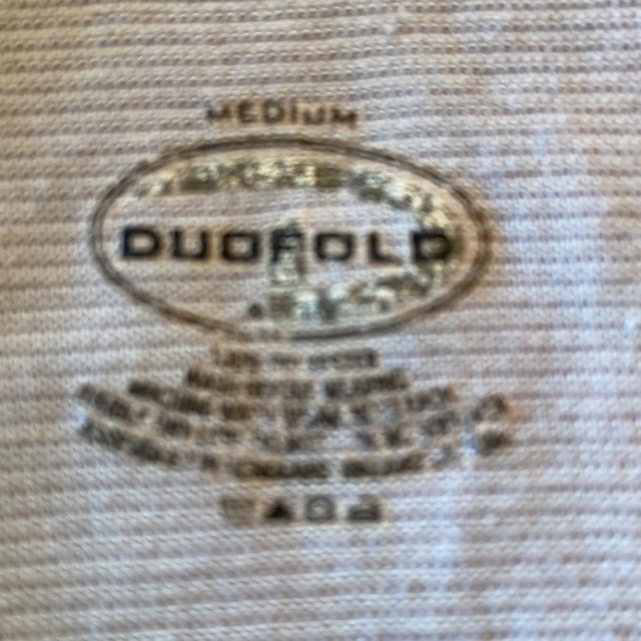 Duofold Mens Cycling Shirt Medium - Picture 4 of 4